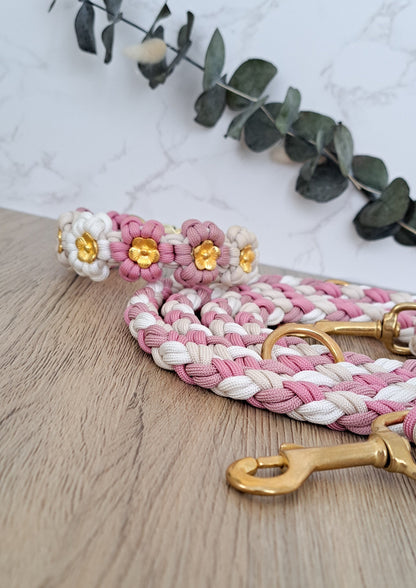 Paracord-Halsband "Flora"