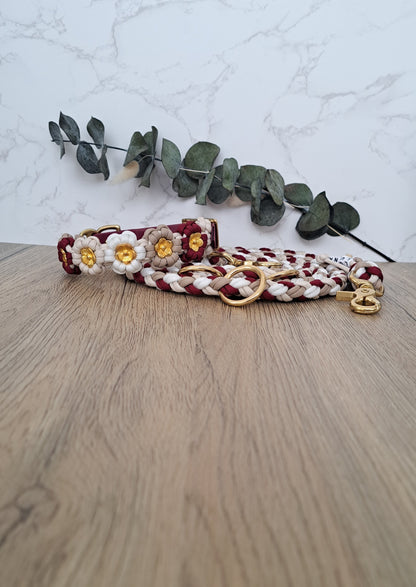 Paracord-Halsband "Flora"