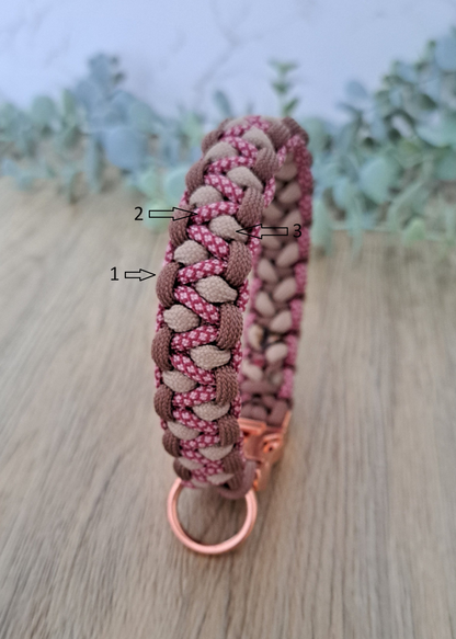 Paracord-Halsband "Amy"