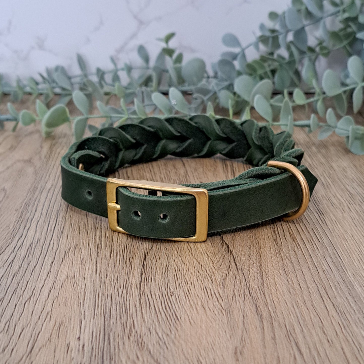 Fettleder-Halsband "Leevi"