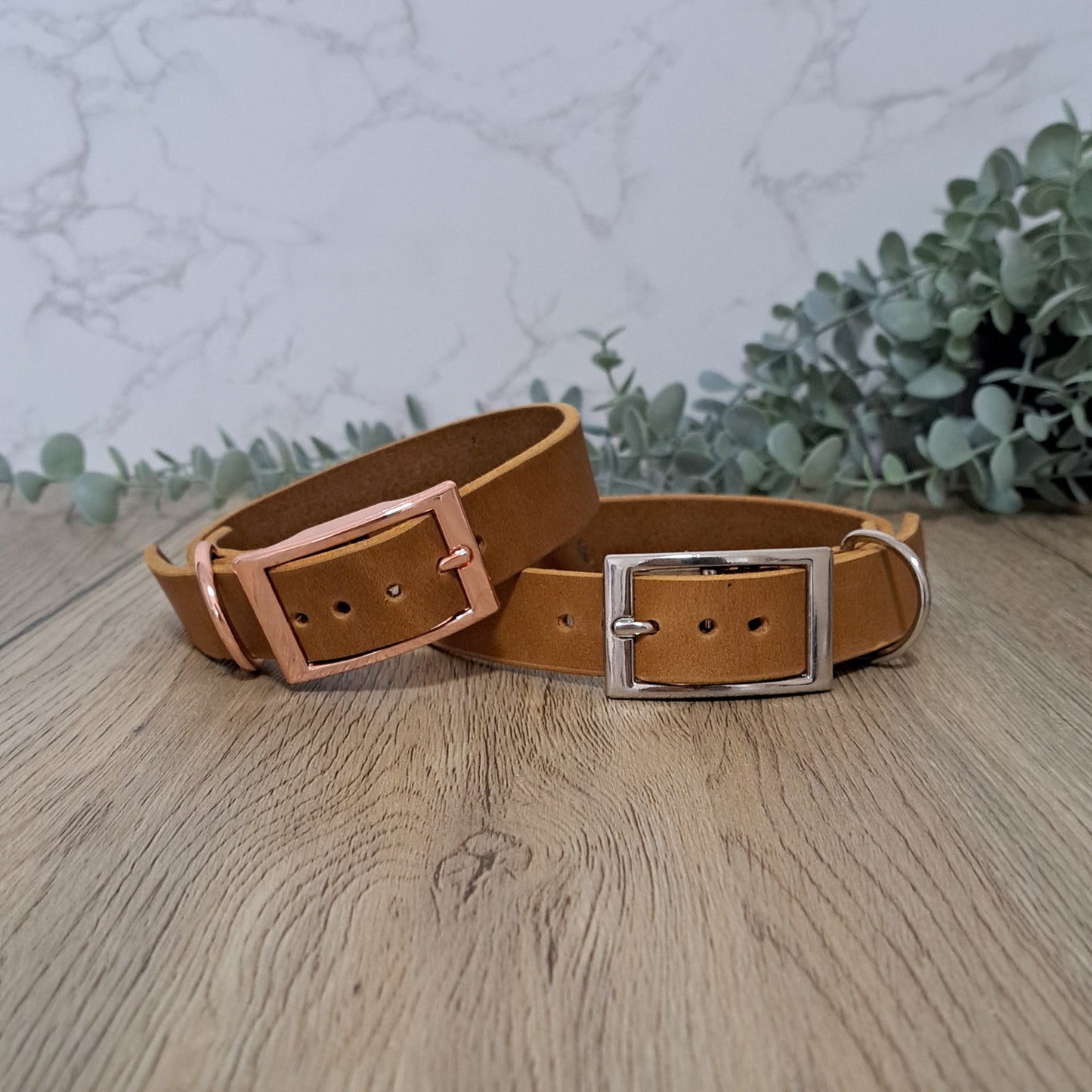 Fettlederhalsband "Hazel"