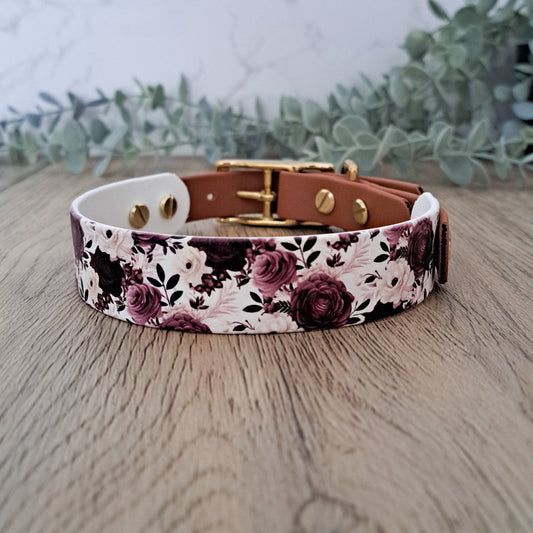 Halsband "Vintage-Flower" 35-40cm