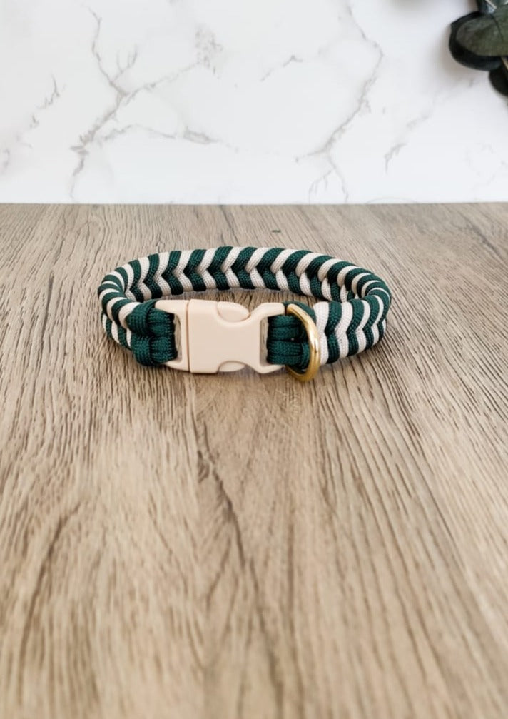 Paracordhalsband "Fishbone"