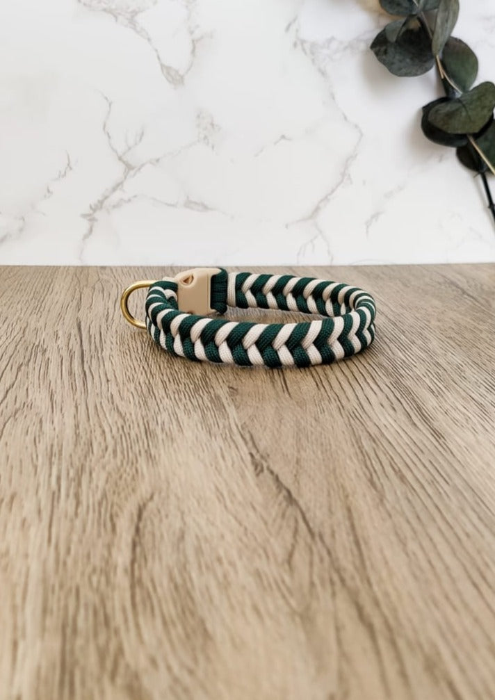 Paracordhalsband "Fishbone"