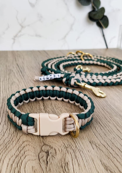 Paracord-Halsband "Kobra"