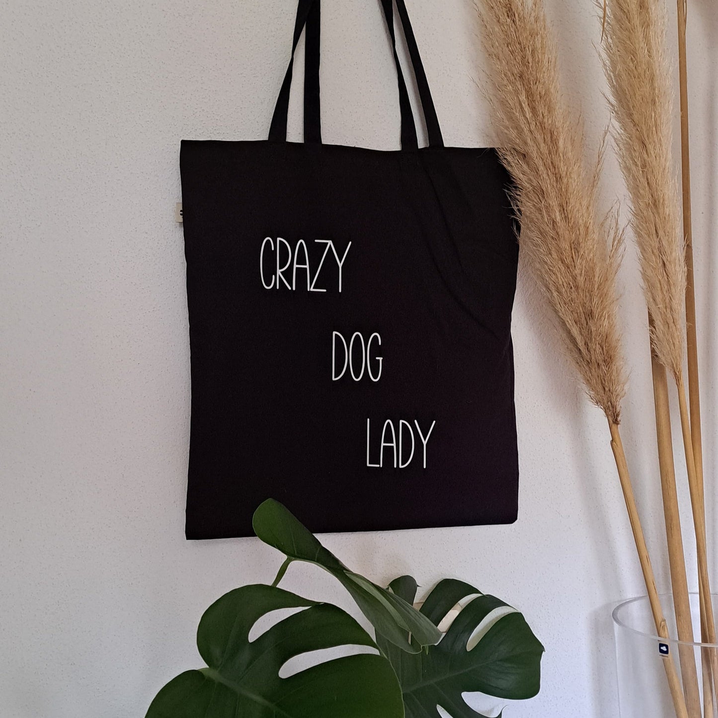 Jute-Tasche "Crazy Dog Lady"